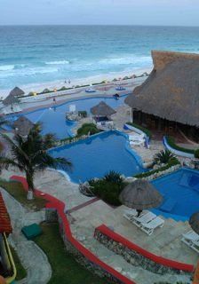 ホテルEl Pueblito Beach カンクン エクステリア 写真